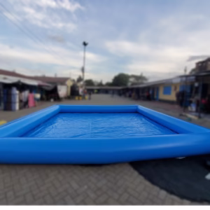 Sky Blue Fun Kids Inflatable Pool