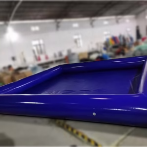 Sea Blue Fun Kids Inflatable Pool